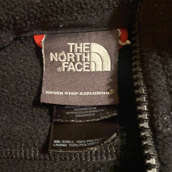 Men’s medium Northface fleece jacket black - Picture 2 of 4